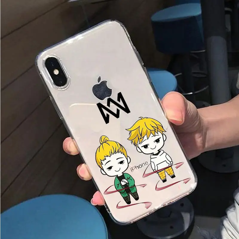 TPU NEW Marcus& Martinus soft silicone TPU Phone Case For iphone X XS Max XR 5 5S SE 6 6SPlus 7 7Plus 8 8Plus 11Pro MAX Soft Case - Цвет: TPU