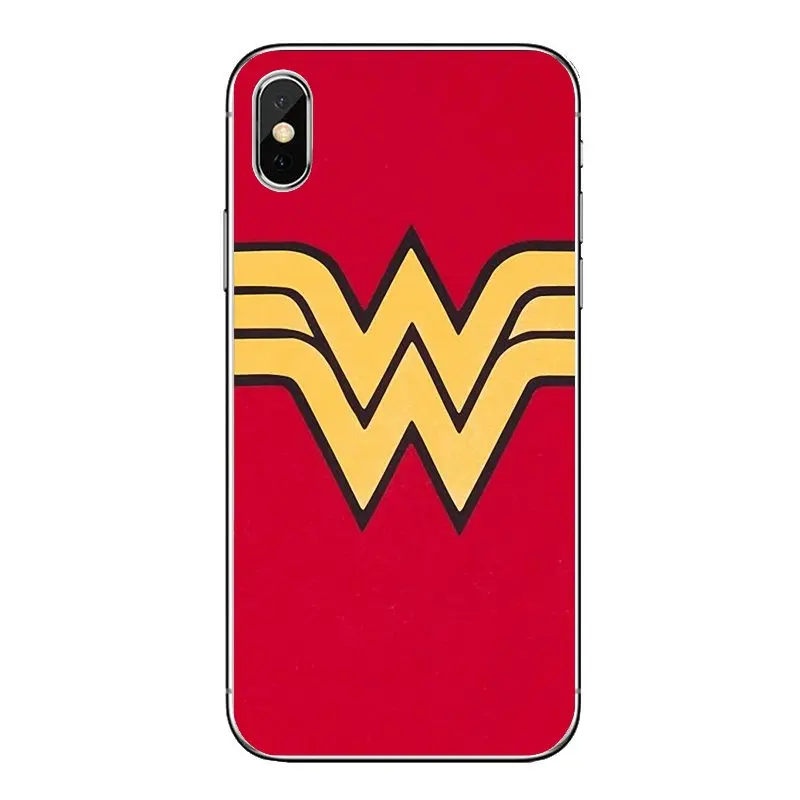 Soft Transparent Cases Covers For Xiaomi Redmi 4X S2 3S Note 3 4 5 6 6A Por Pocophone F1 Mi Wonder woman clothing color |