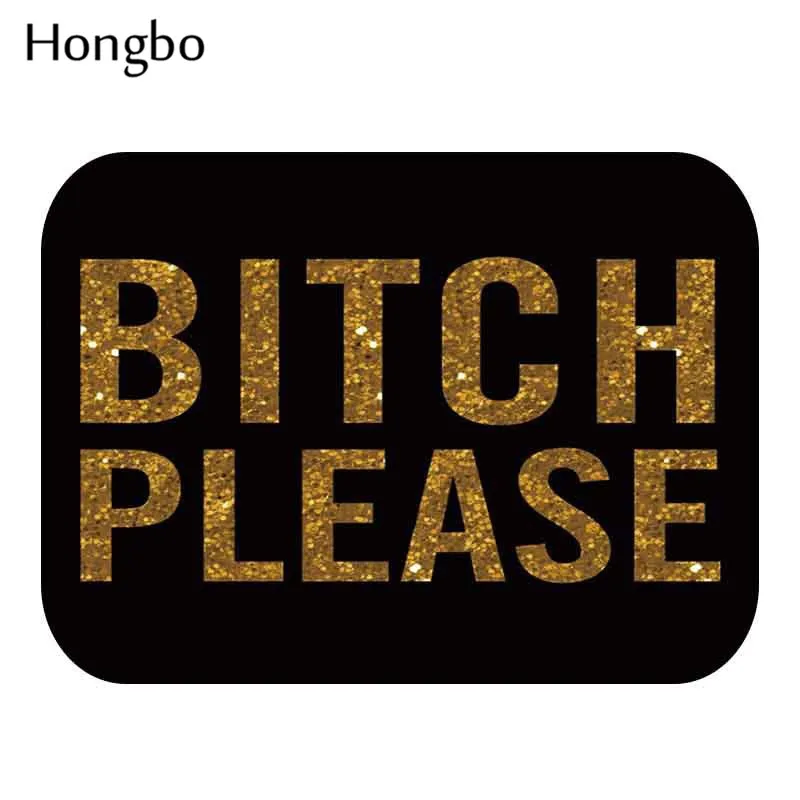 Hongbo Добро пожаловать, домашние коврики для прихожей, цветные забавные буквы, геометрический узор, фланелевые коврики, домашний декор, коврики