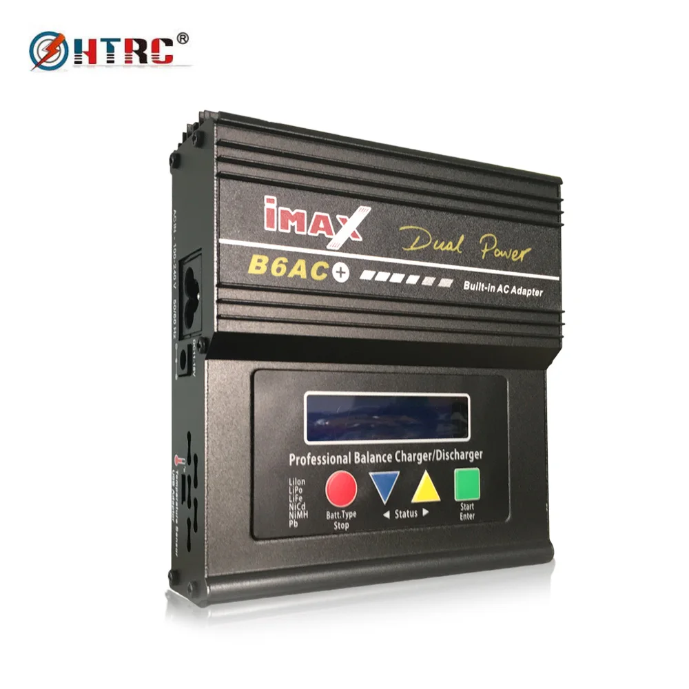 HTRC RC Charger iMax B6AC Plus Постоянный/переменный ток двойное Power 50W 5A Balance Dis charger для 1-6s