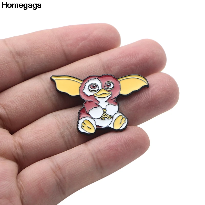 Homegaga Gremlins Gizmo эмалированные булавки для одежды подарок ювелирные изделия para сумка рубашка шляпа рюкзак брошь со знаком отличия Значки для мужчин D1916