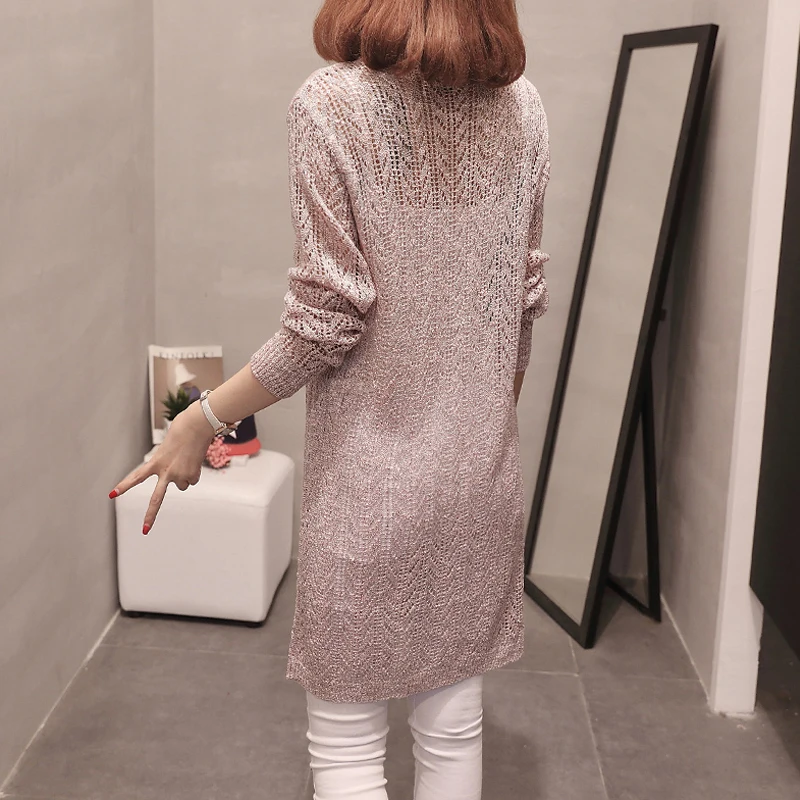 Женский длинный кардиган летние пляжные рубашки в стиле бохо женские пальто