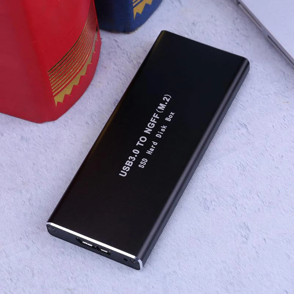 Внешний корпус M.2 NGFF на USB 3 0 SSD SATA HDD алюминиевый бокс для hdd usb 0|Корпус жесткого