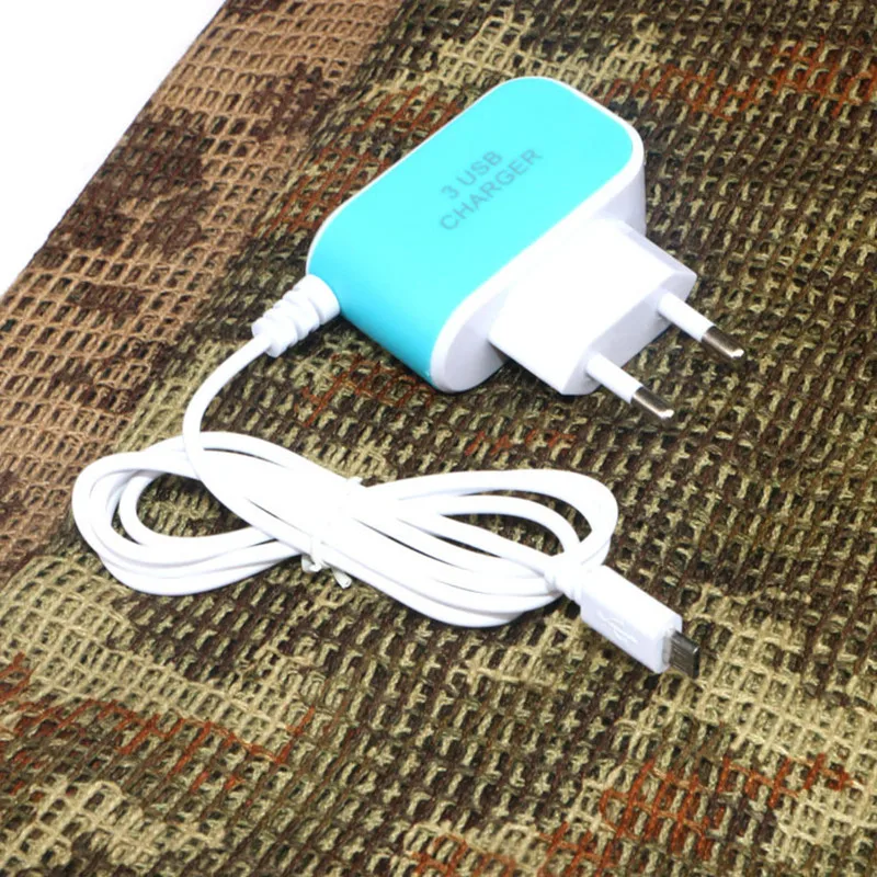 Usb-телефон Зарядное устройство 5V 3A для путешествий на мобильный телефон Зарядное устройство адаптер ЕС розетка универсального Зарядное устройство для iphone samsung Galaxy S8
