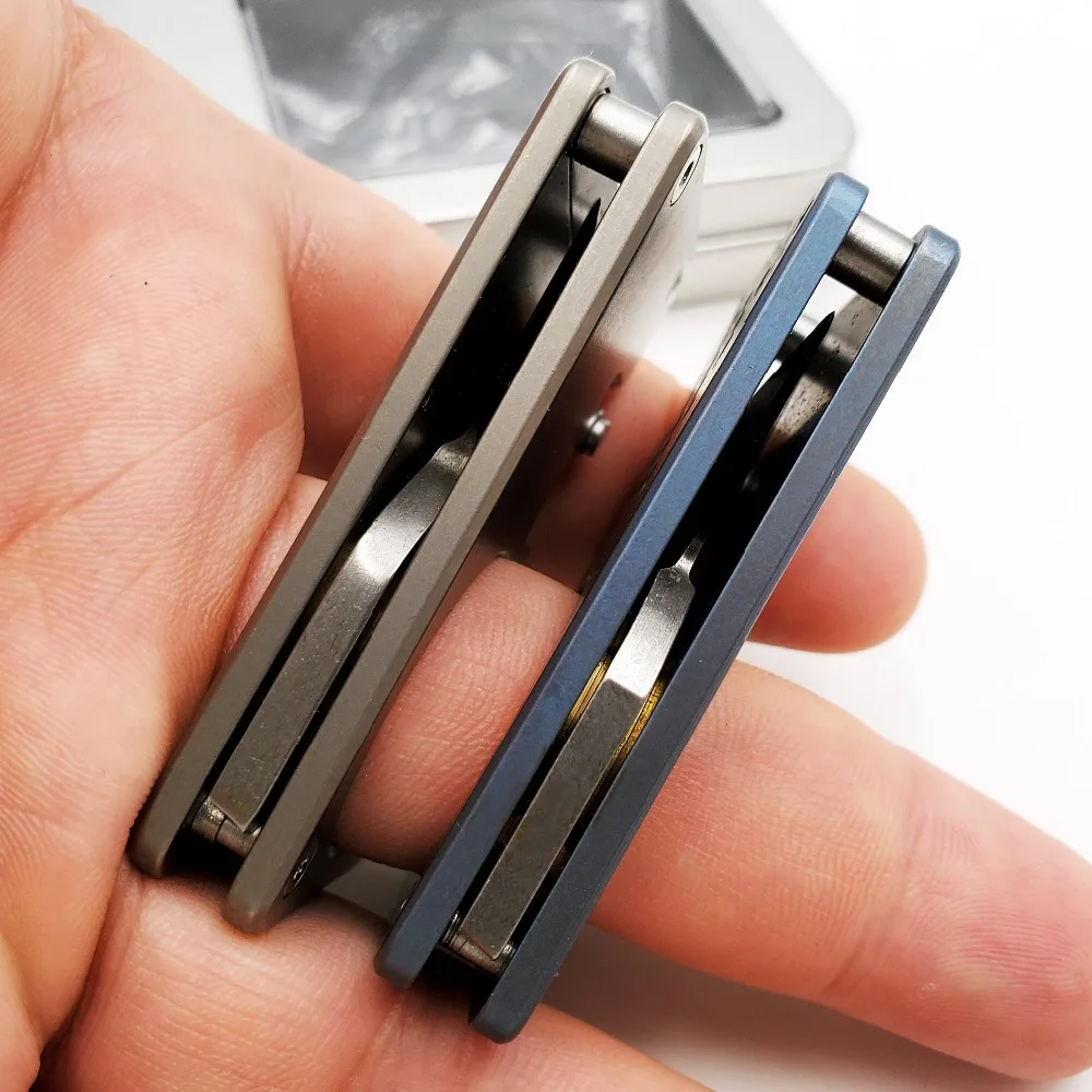 Складной Нож EDC S35VN титановый портативный карманный Клинок с подвеской уличный