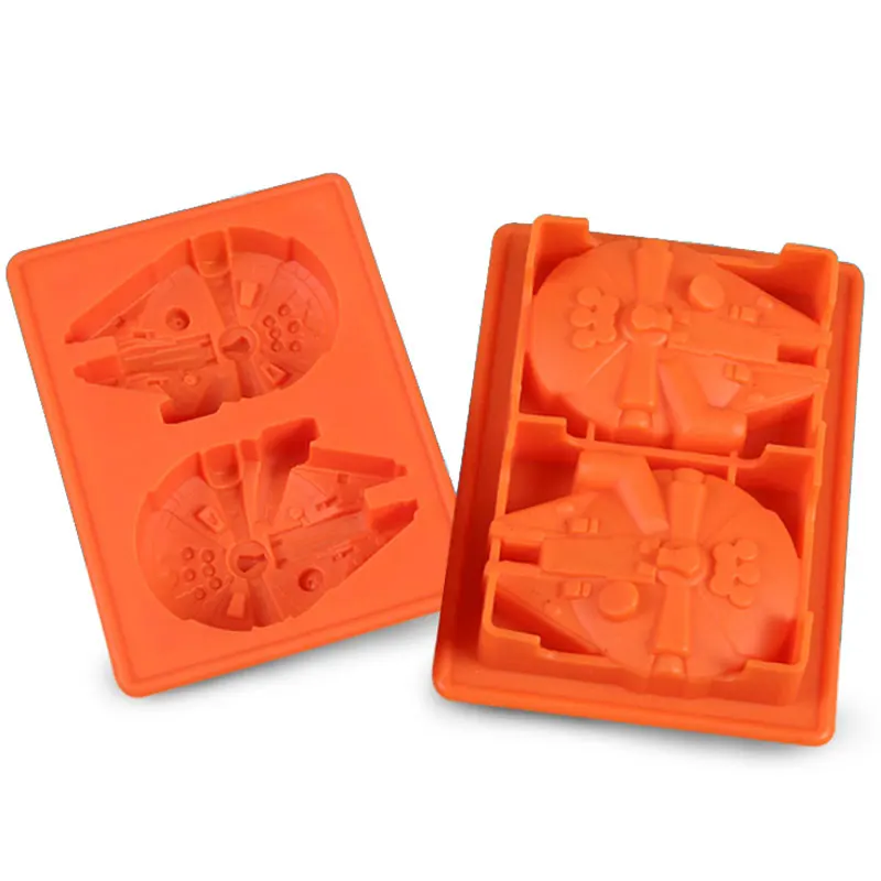 Звездные войны Сокол Тысячелетия корабль кубики льда Mold Maker Бар партия силикона