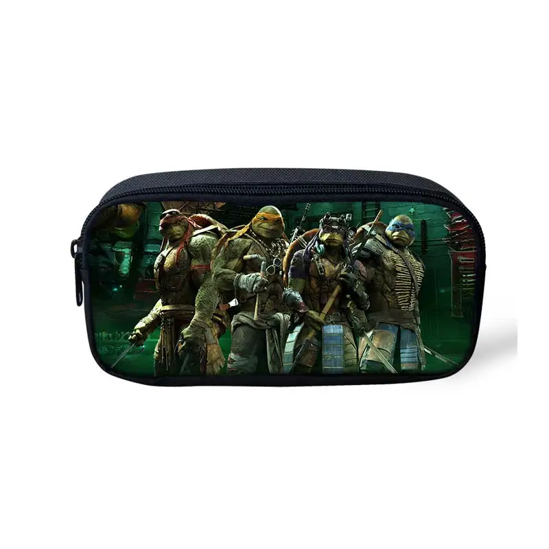 LMHY0732K Новое поступление черепашки ниндзя TMNT мультяшный принт школьная Ручка сумка для детей подарки сумка для хранения женский портативный косметический Чехол - Цвет: LMHY0732K