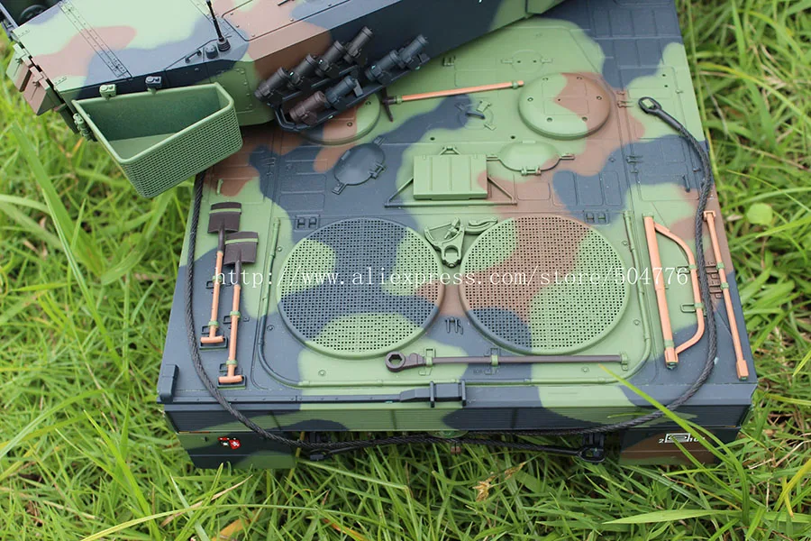 7 0 Новая версия с инфракрасной системой сражения 1:16 немецкий Леопардовый 2A6