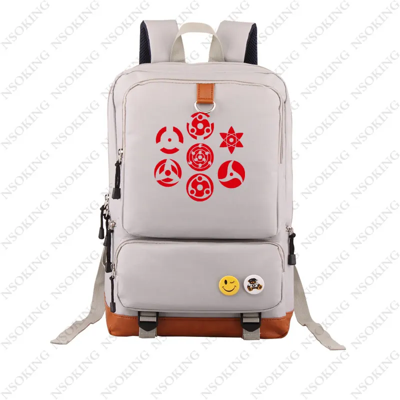 Наруто рюкзак школьный рюкзак японский аниме Учиха Саске Bookbag Uzumaki Наруто косплей рюкзак сумка на плечо