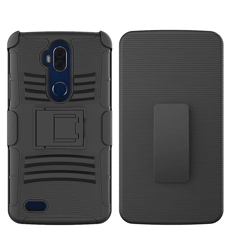 Новинка для zte Z986U/Blade Max 3 6," чехол Гибридный сверхмощный 3 в 1 военный Камуфляжный жесткий противоударный чехол с зажимом для ремня чехол-подставка