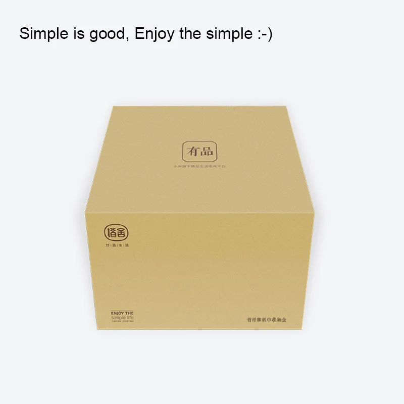 Xiaomi Mijia Bamboo Fibre съемный ящик-органайзер бумажный суб-сетка дизайн косметический ящик для хранения Портативный чехол для ванной комнаты