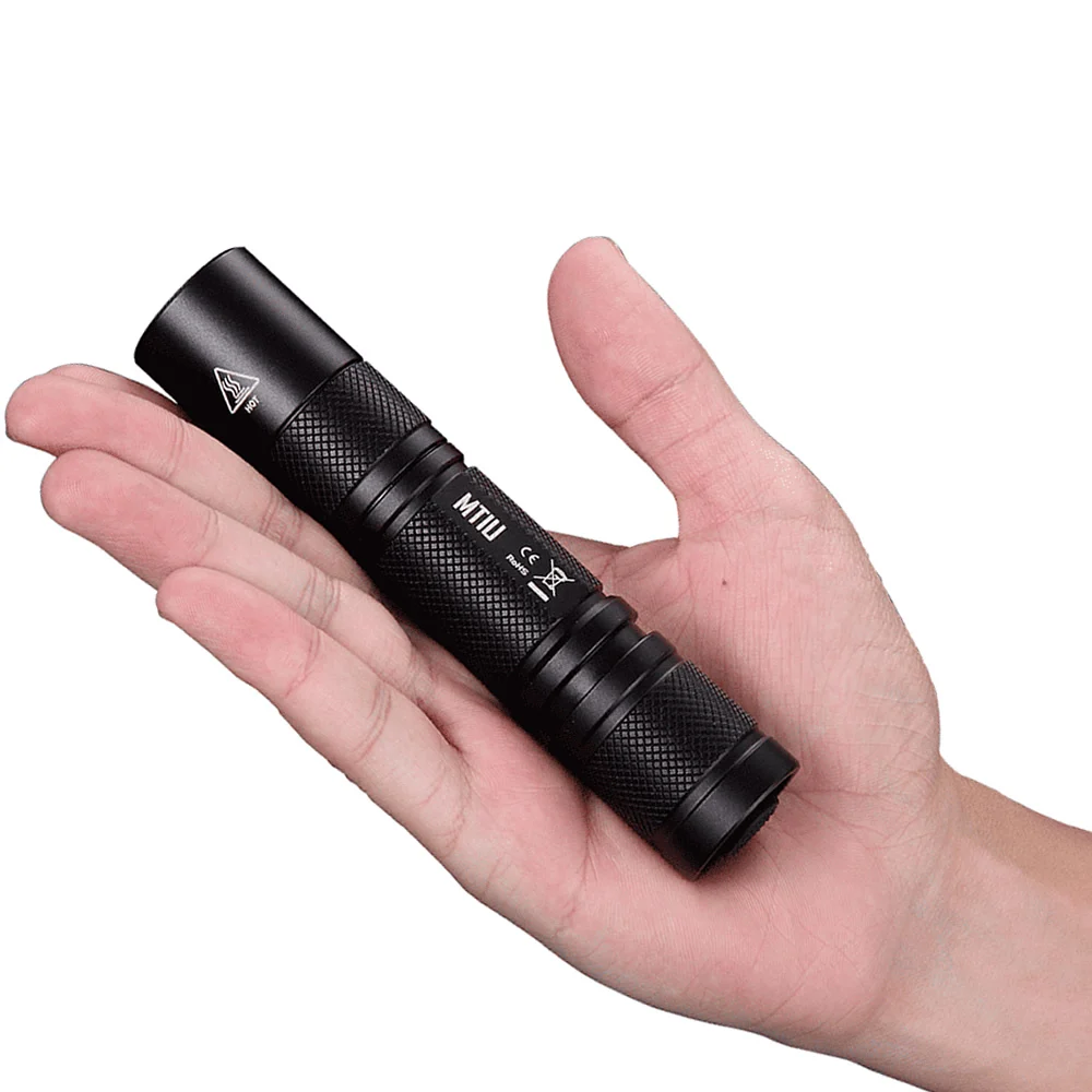 NITECORE MT1U УФ фонарик 900 мВт 365нм длина волны холодный источник света удобный