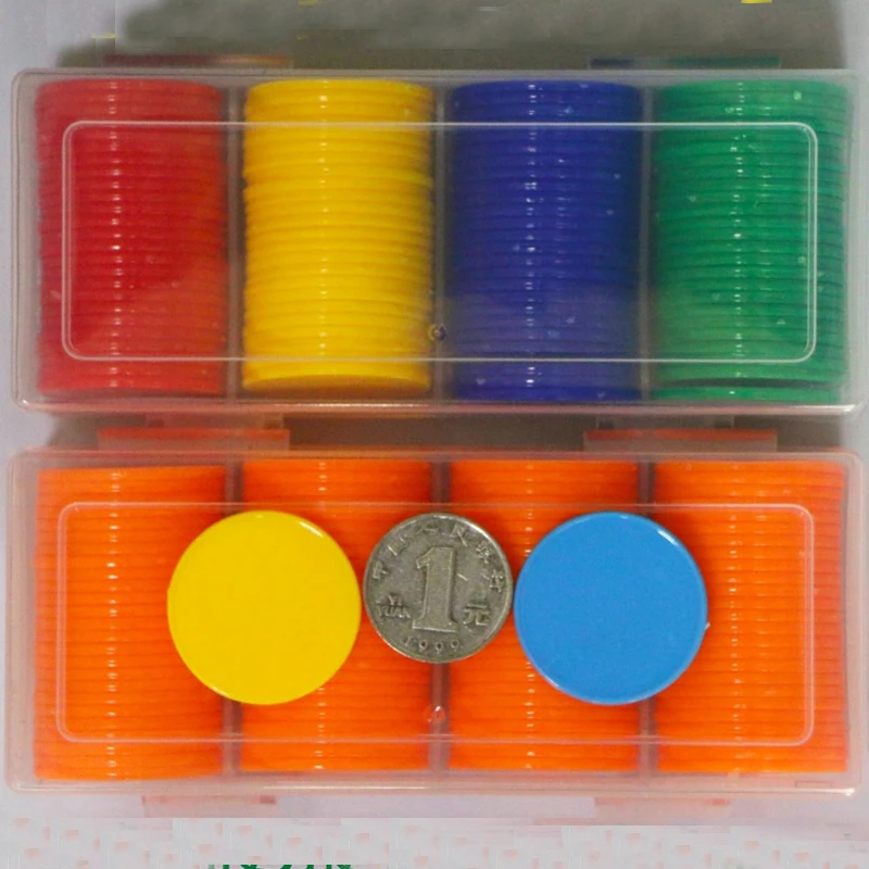 100 шт./лот 32 мм пластиковые покерные чипы для казино маркеры игры в бинго