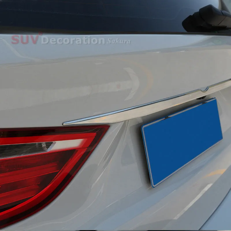 Молдинги для крышки багажника из нержавеющей стали 7 мест BMW 2 серии Gran Tourer (F46) 2015