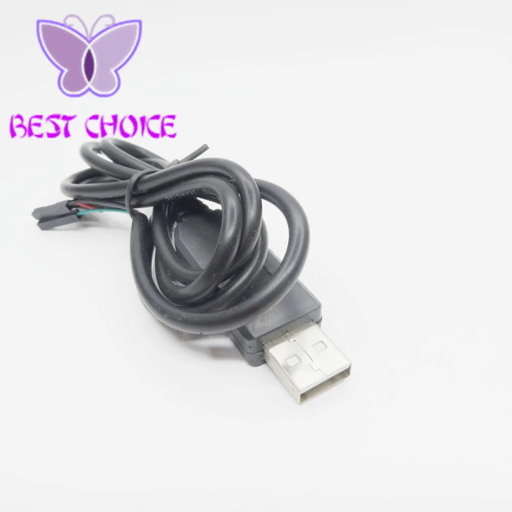 Бесплатная доставка 1 шт./лот PL2303 PL2303HX USB в UART TTL кабель модуль 4 p pin RS232 конвертер