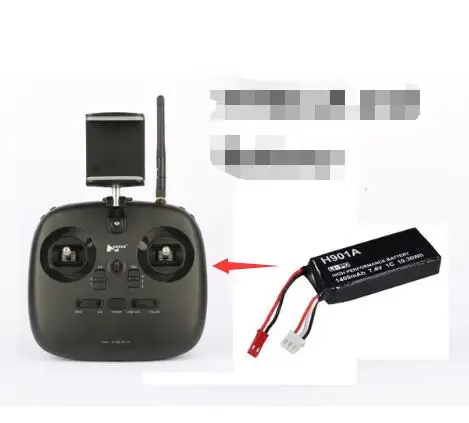 Оригинальный аккумулятор 7 4 В 1400 мАч Lipo для Hubsan HT011A передатчик пульт
