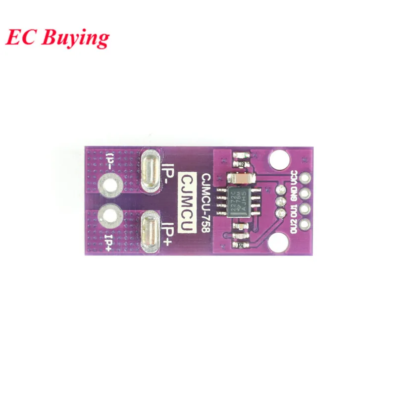 ACS758LCB 050B PFF T линейный датчик тока модуль датчика Холла CJMCU 758 от 3 В до 5 0 одиночный