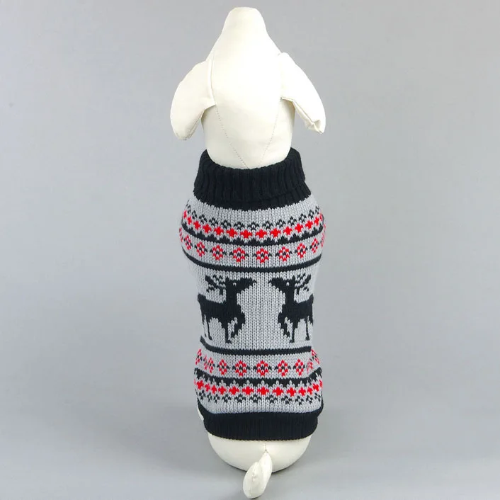 Свитер вязаный крючком для собак и кошек свитер рубашка пуловер маленьких пальто