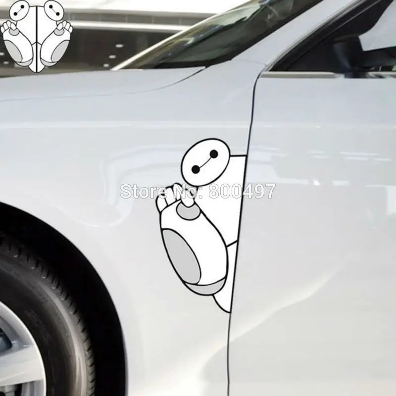 20 x смешной Большой Герой 6 Baymax Автомобильная наклейка автомобильная зеркало
