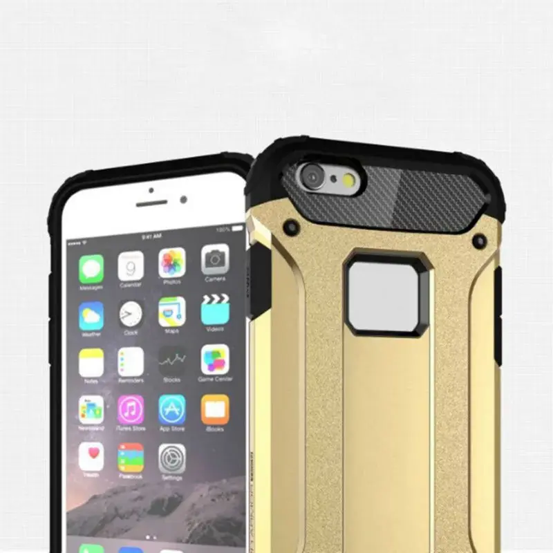 Для iPhone 6S Plus/6 Plus 5 &quotчехол силиконовый ударопрочный тонкий жесткий из твердой