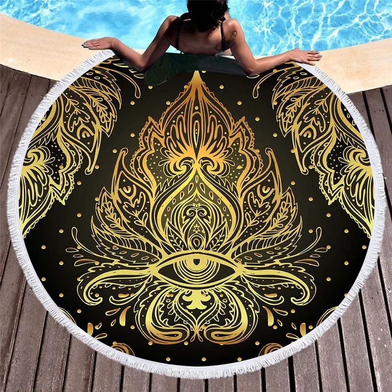 European Stereo Astronaut Cartoon Beach Towel Ancient Greek Mythology Eyes Girl Towels Travel Decorations Picnic Yoga Mat |