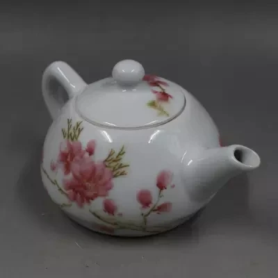 Ancient Porcelain Cultural Revolution Pink-coloured Water Pot Peach Blossom Teapot | Дом и сад