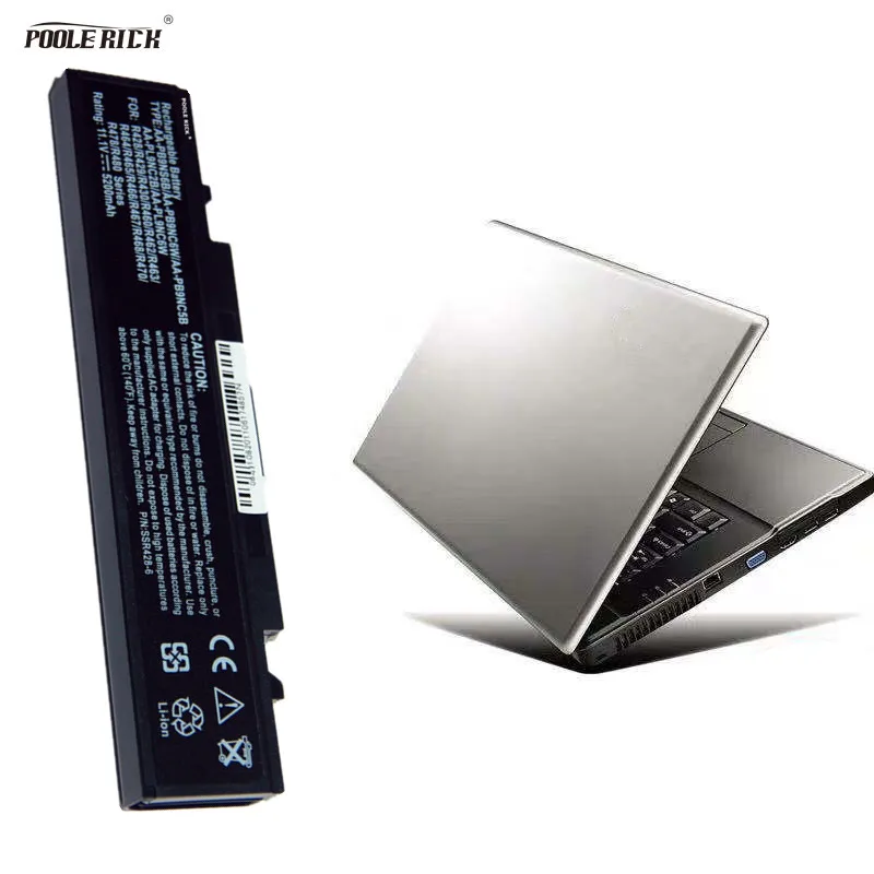 6 ячеек ноутбук Батарея для Samsung r467 r468 R470 R478 R480 R517 R520 R519 R522 R523 R538 R540 R580 R620 R718 R720