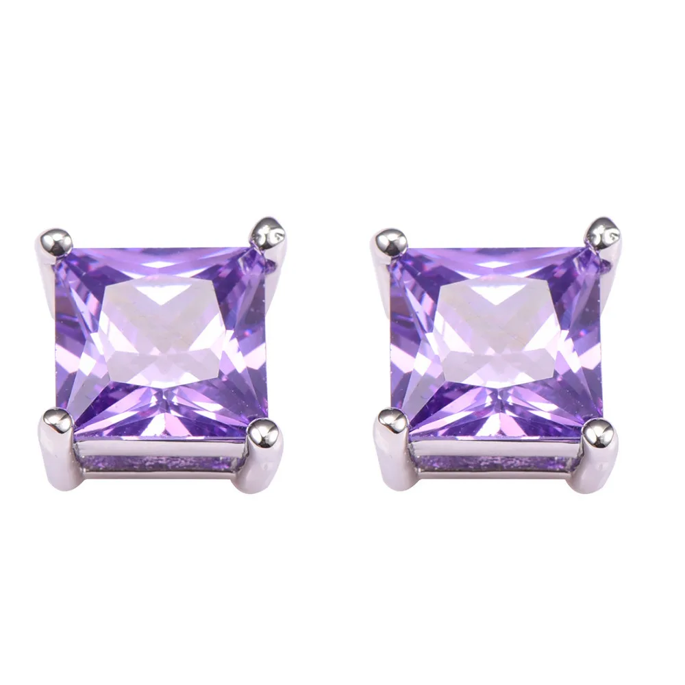 

Женские серьги из серебра 925 пробы, с фианитом