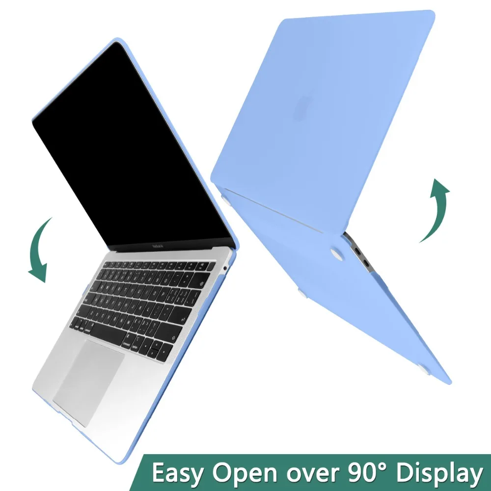 Премиум матовый чехол для MacBook Air 11 12 дюймов, рукав для ноутбука Macbook Pro 13 15 Touch Bar Touch ID+ чехол для клавиатуры