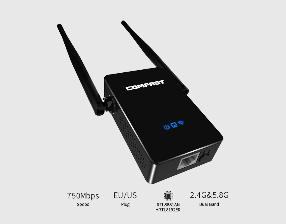 6 шт. COMFAST 750 Мбит/с wifi маршрутизатор английская прошивка беспроводной