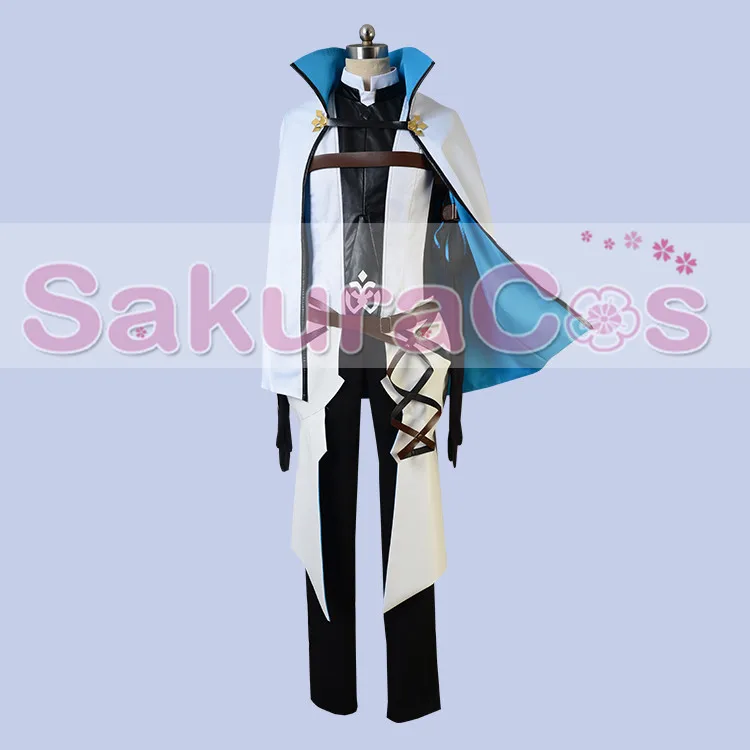 Fate/Extella Link Charlemagne костюм для косплея Хэллоуина плащ + пальто рубашка брюки ремень