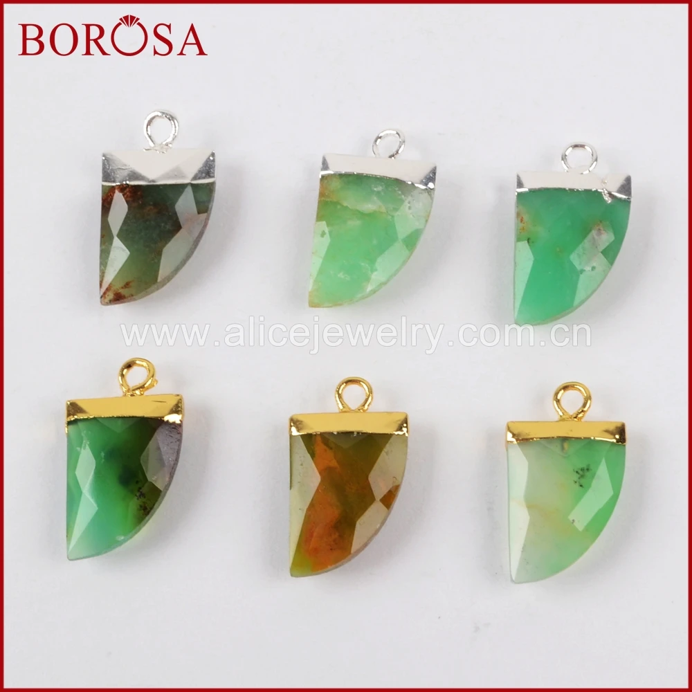 BOROSA оптовая продажа золотой цвет натуральный Австралийский зеленый каменный