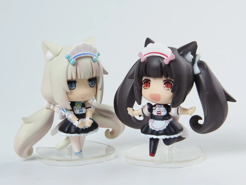 Фигурку NEKOPARA аниме модель горничной 070 # ваниль 069 шоколадные куклы украшения