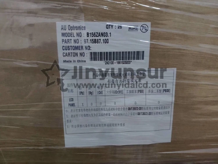 15 6 дюймов для ASUS ZenBook Pro UX580 UX580G ЖК дисплей экран с сенсорным экраном в сборе B156ZAN03.1