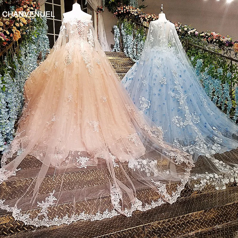 LS00140 вечернее платье длинные 2017 кружевные цветы vestidos de festa longo бальное розовое и