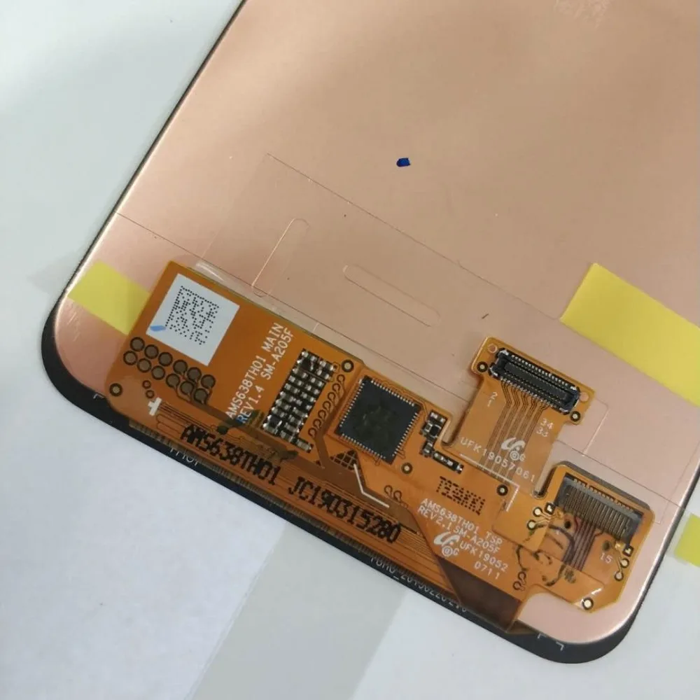 Для samsung galaxy A20 lcd дигитайзер A205/DS A205F A205FD A205A дисплей сенсорный экран в сборе для