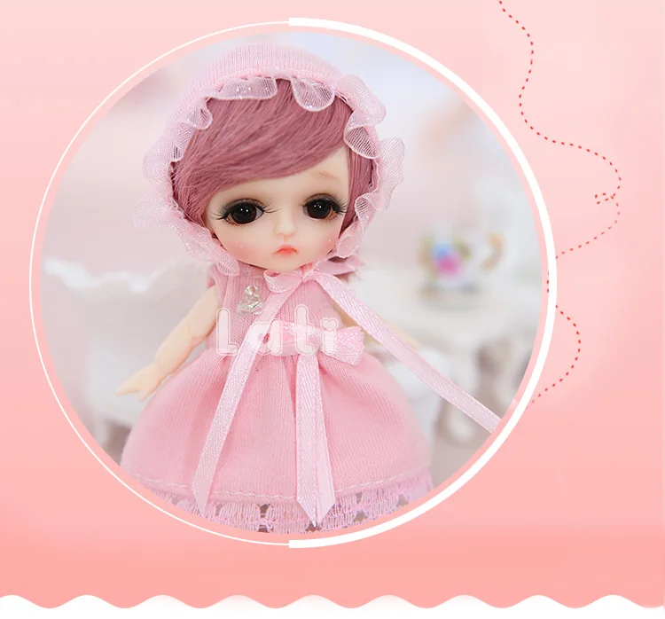 Lati white Belle 1/12 BJD куклы полная опция Девочки Мальчики куклы игрушки магазин кукольный домик силиконовая мебель