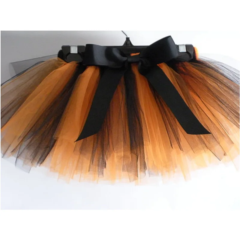 Юбка пачка принцессы на Хэллоуин ведьма юбки для девочек нарядные вечерние