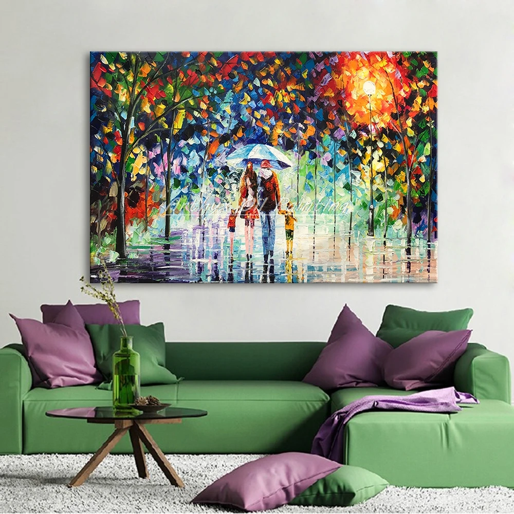 Настенные картины Arthyx ручная роспись современные большие размеры абстрактный