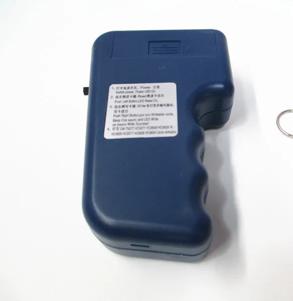 Английский RFID ручной 125 кГц EM4100 ID карта копир писатель Дубликатор с 5 записываемых