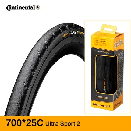 Континентальный Grand sport/Ultra sport2 велосипедные шины 700*23/25C дорожный велосипед шины 60tpi Складные шины 120 psi 1 - Цвет: UltraSport2 25c