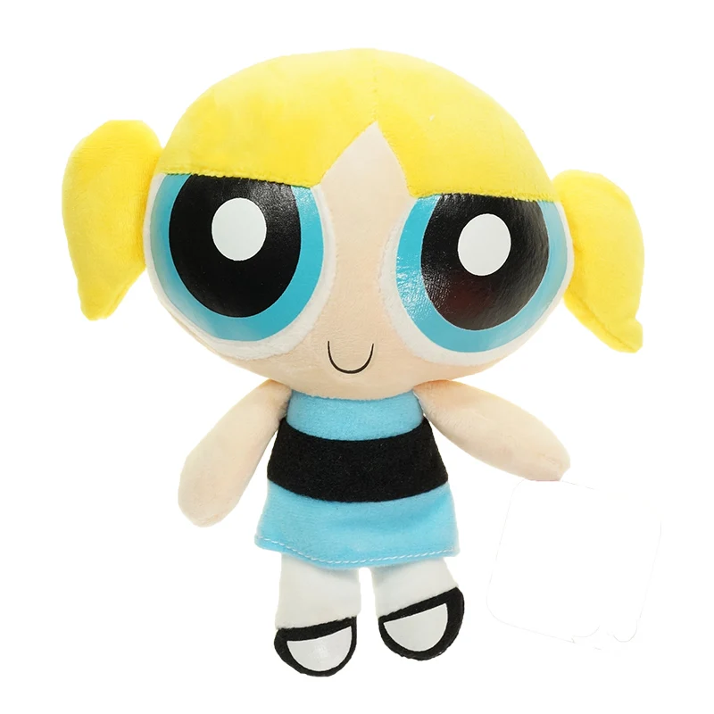 20 см 4 стиля The Powerpuff Девушки Пузыри цветок Buttercup фильм Мягкие плюшевые игрушки - Цвет: 02