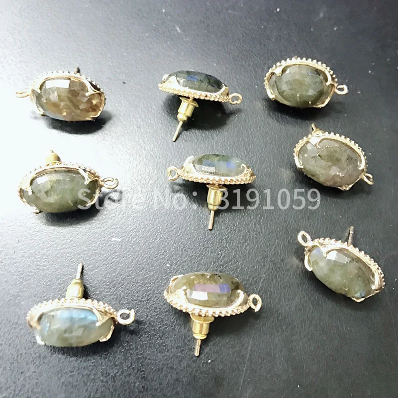 

Натуральный чугунный длинный камень в форме ушей, кулон ноготь в виде животных, модный дизайн, подарок на Новый год