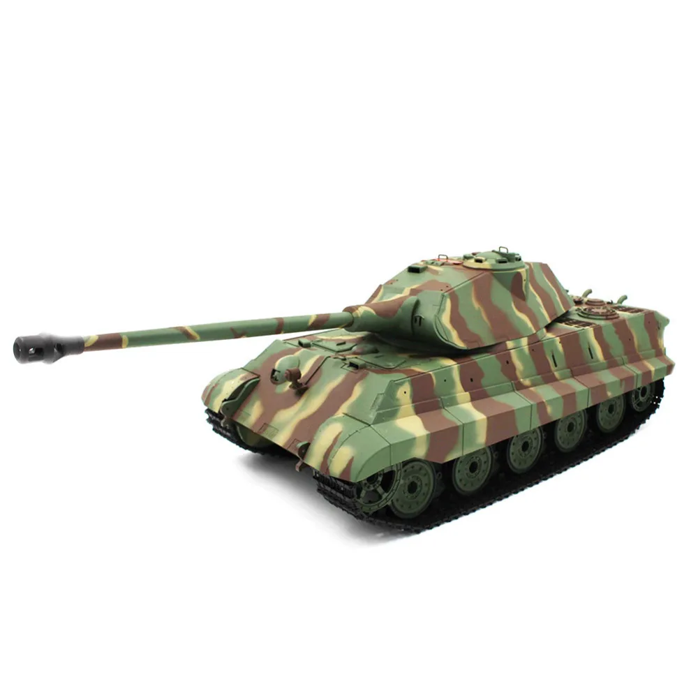 RC танки для Heng Long 1/16 2 4G 3888 1 немецкий боевой танк короля тигра на дистанционном