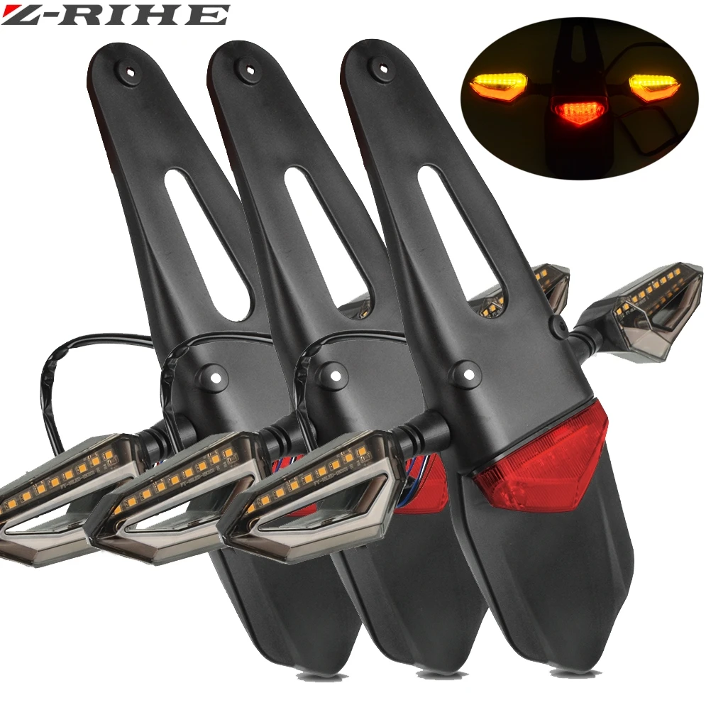 

Мотоциклетный светодиодный задний фонарь и задний фонарь для стоп-освещения, MX Trail Supermoto для HUSQVARNA TC65 TC85 TC/Enduro задний фонарь CR/TE125-511