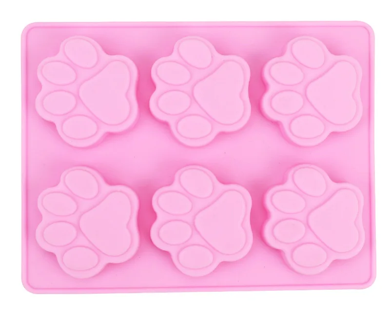 Новая Милая кошачья лапа силиконовые формы инструменты для украшения тортов из