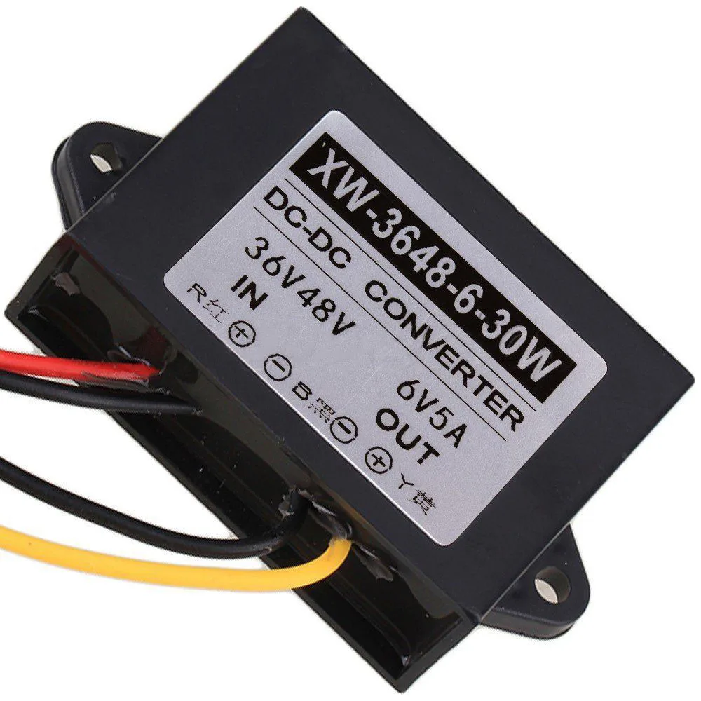 Автомобильный преобразователь мощности DC 36 В 48 Шаг вниз к 6 в 5A 30 Вт для