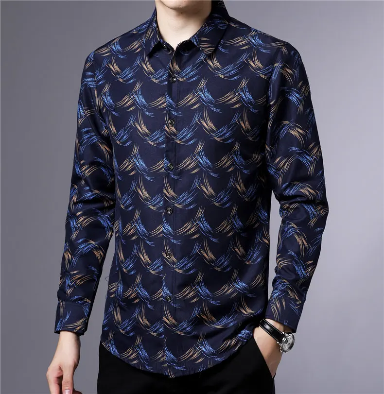 COODRONY рубашка с длинным рукавом мужская одежда осень новое поступление Camisa Masculina приталенные деловые повседневные рубашки мужская одежда 8736