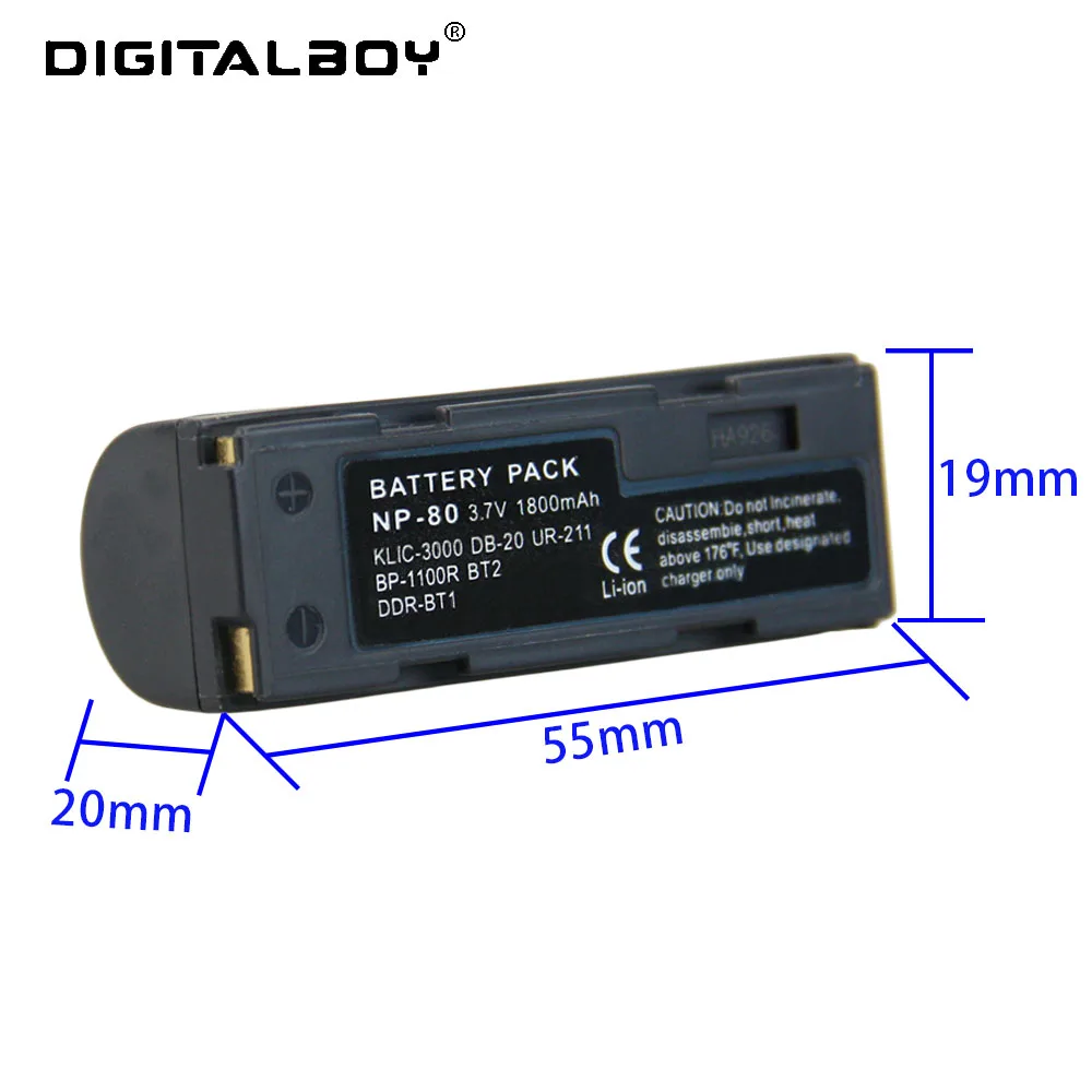 Цифровой мальчик 3 шт. 1800 мАч NP 80 fnp Батареи пакет fnp80 для камеры np80 Fujifilm dc 4800 4900 6800 mx