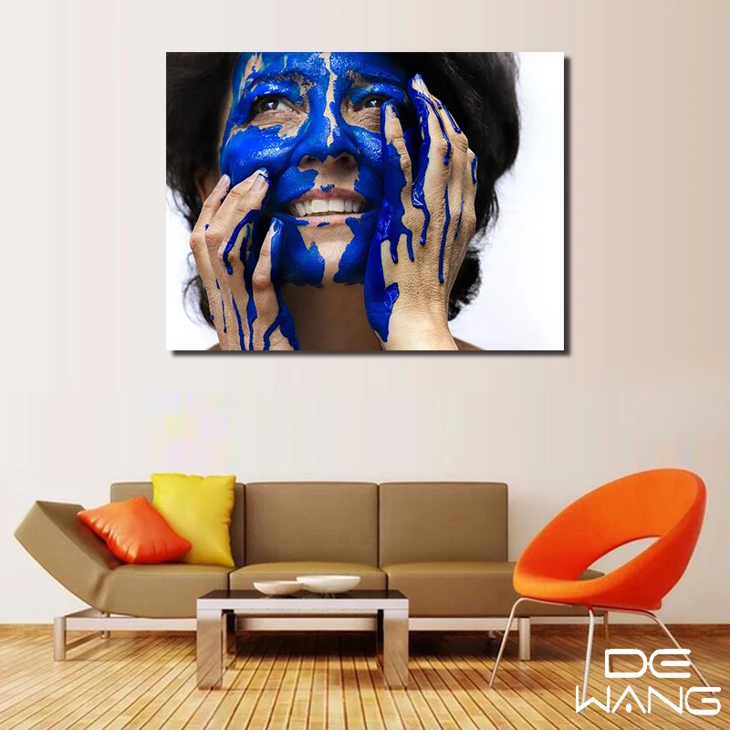 Одна деталь женщина портрет маслом абстрактный Книги по искусству холст картины